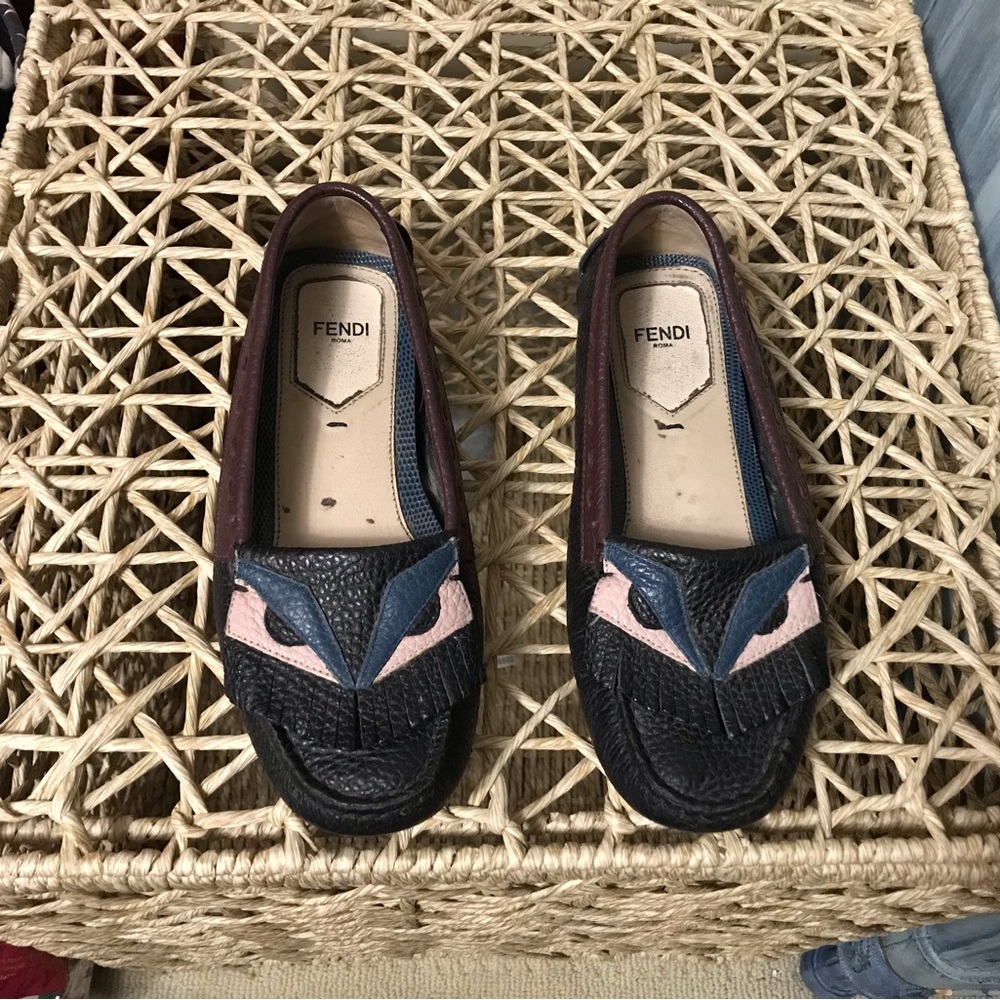 Fendi Monster Loafers